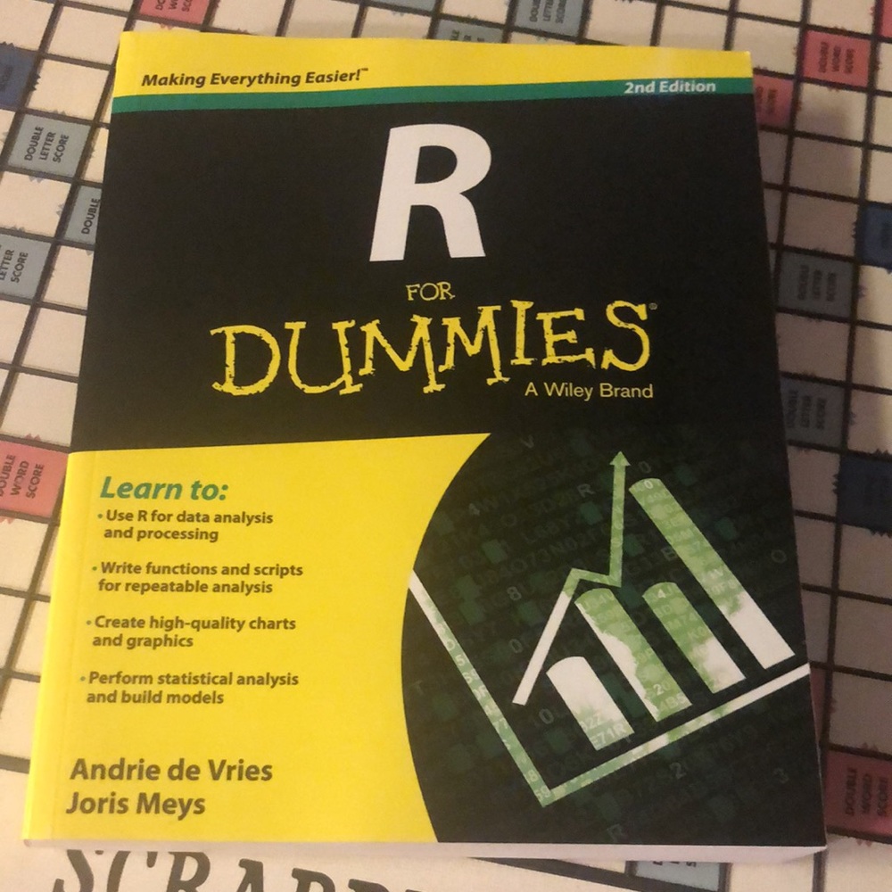 3 Pack Programing R Books- R for Dummies, R Projects, & Hands on Programming w/R - Picture 8 of 10